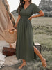 Ramira | Charming Neckline Detail Women's Dress