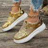 GlamStep™ – Elegant Women's Sneakers with Sparkling Sequins