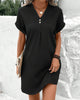June™ – Women's V-Neck Dress Elegant Design & Comfortable Fabric