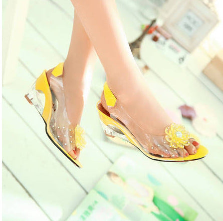 Stefanie™ Flower Rhinestone Sandals