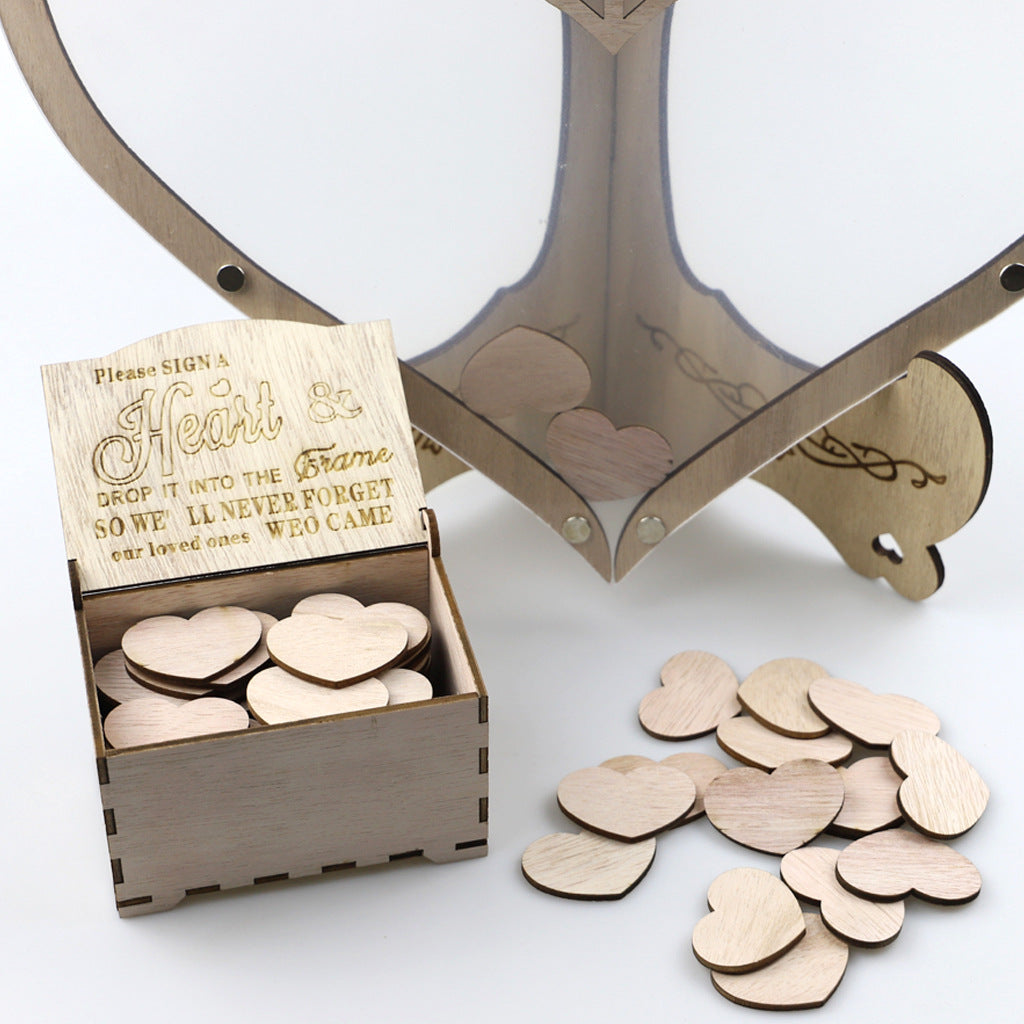 LoveScribe™ Heart Guest Book