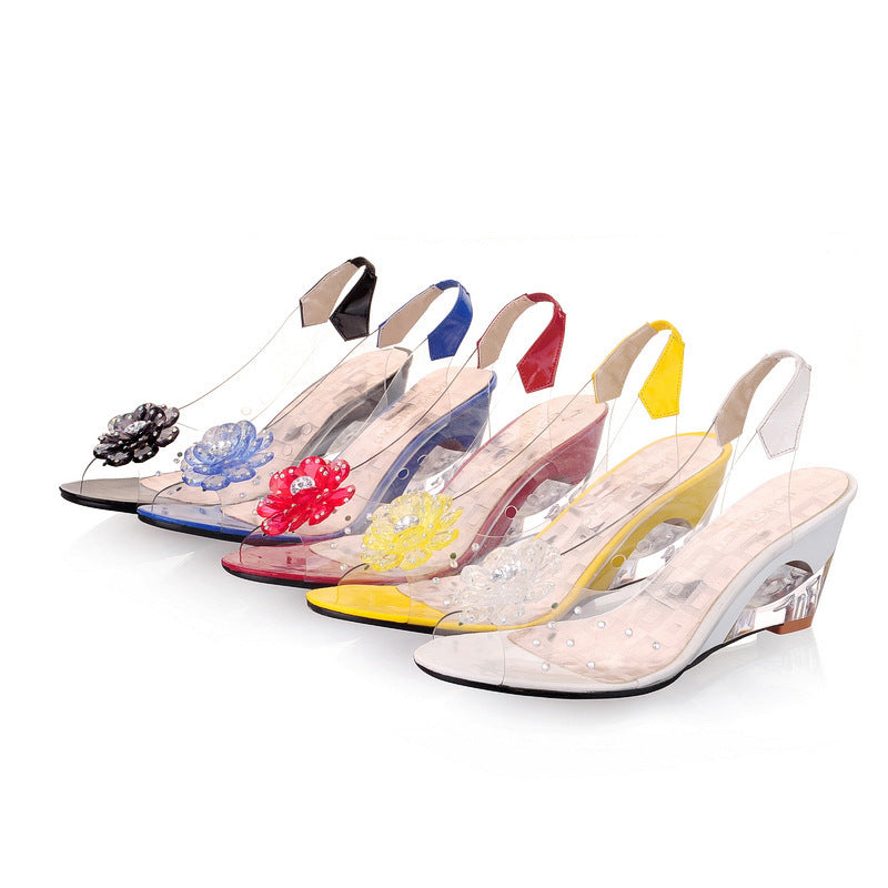 Stefanie™ Flower Rhinestone Sandals