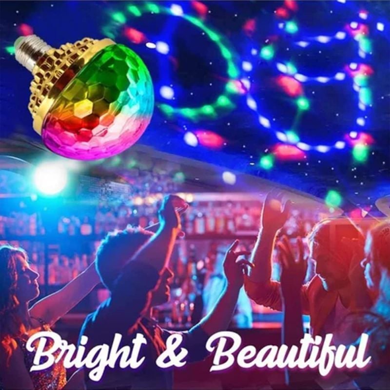 DiscoGlow™ Rotating Disco Lamp
