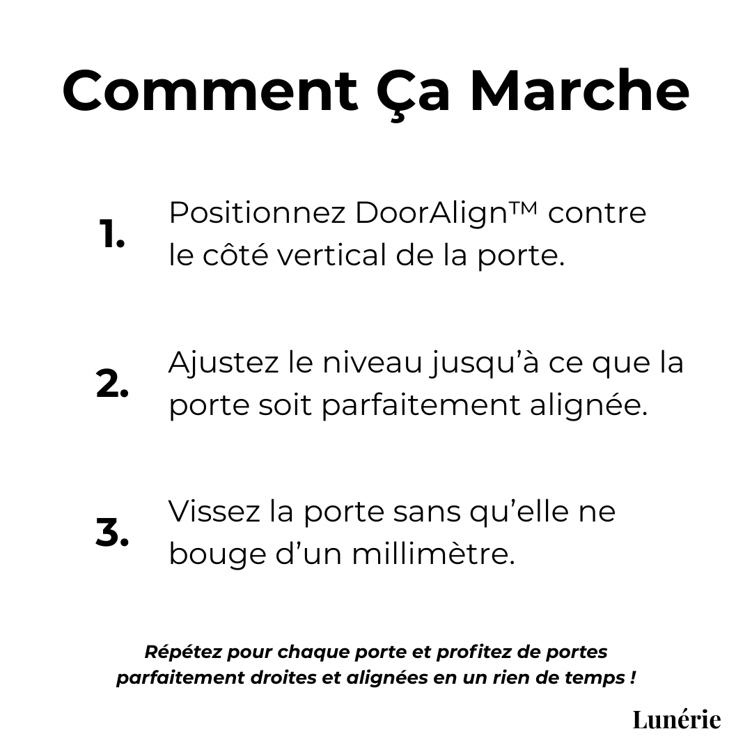 DoorFix™ Seamless Door Adjustment