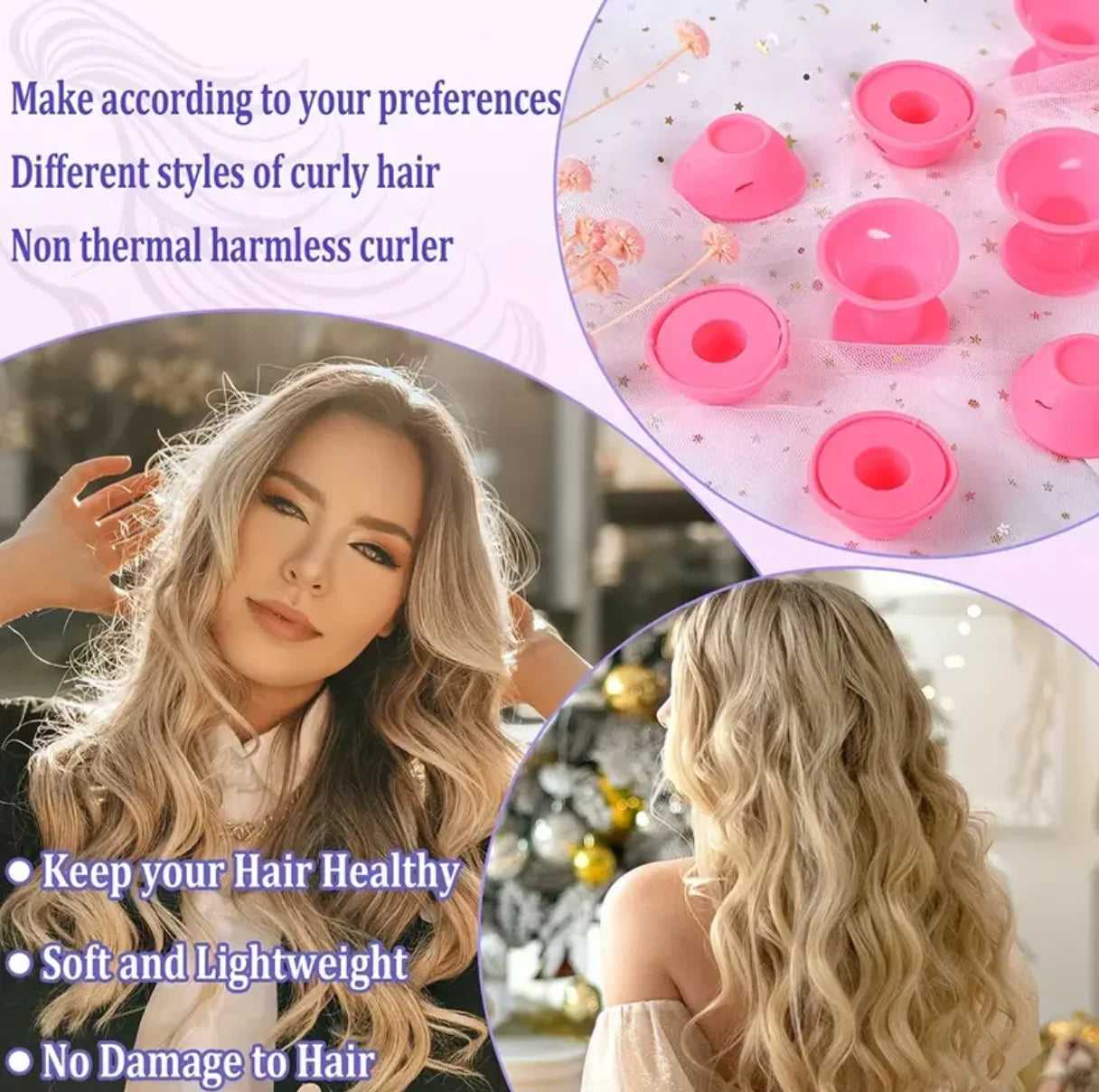 SoftCurls™ Heat-Free Curl Solution