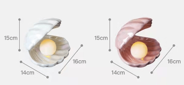 AuraShell™ Warm Decorative Light