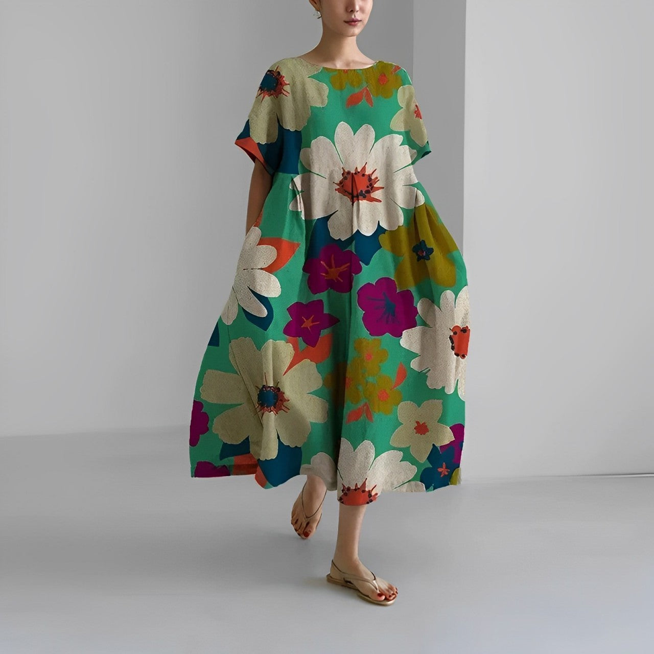Amelia | Bohemian Flower Dress for Women