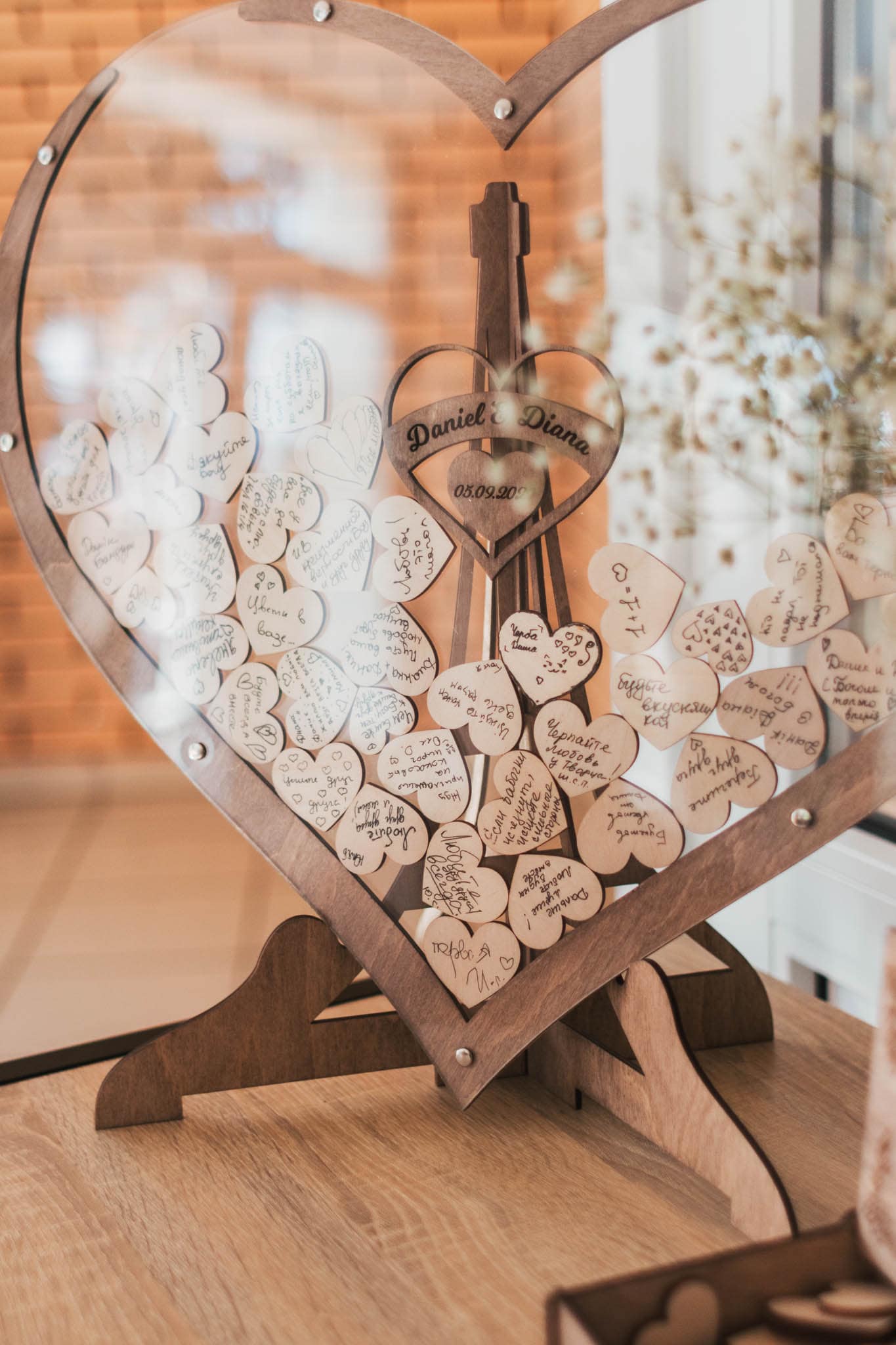 LoveScribe™ Heart Guest Book