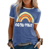 Tatiana – Retro Good Vibes Grafik-T-Shirt für Damen