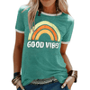 Tatiana – Retro Good Vibes Grafik-T-Shirt für Damen