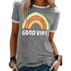 Tatiana – Retro Good Vibes Grafik-T-Shirt für Damen