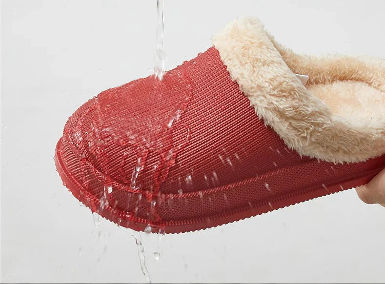Winter house slippers for secure grip and comfort | Orthopedic shoes