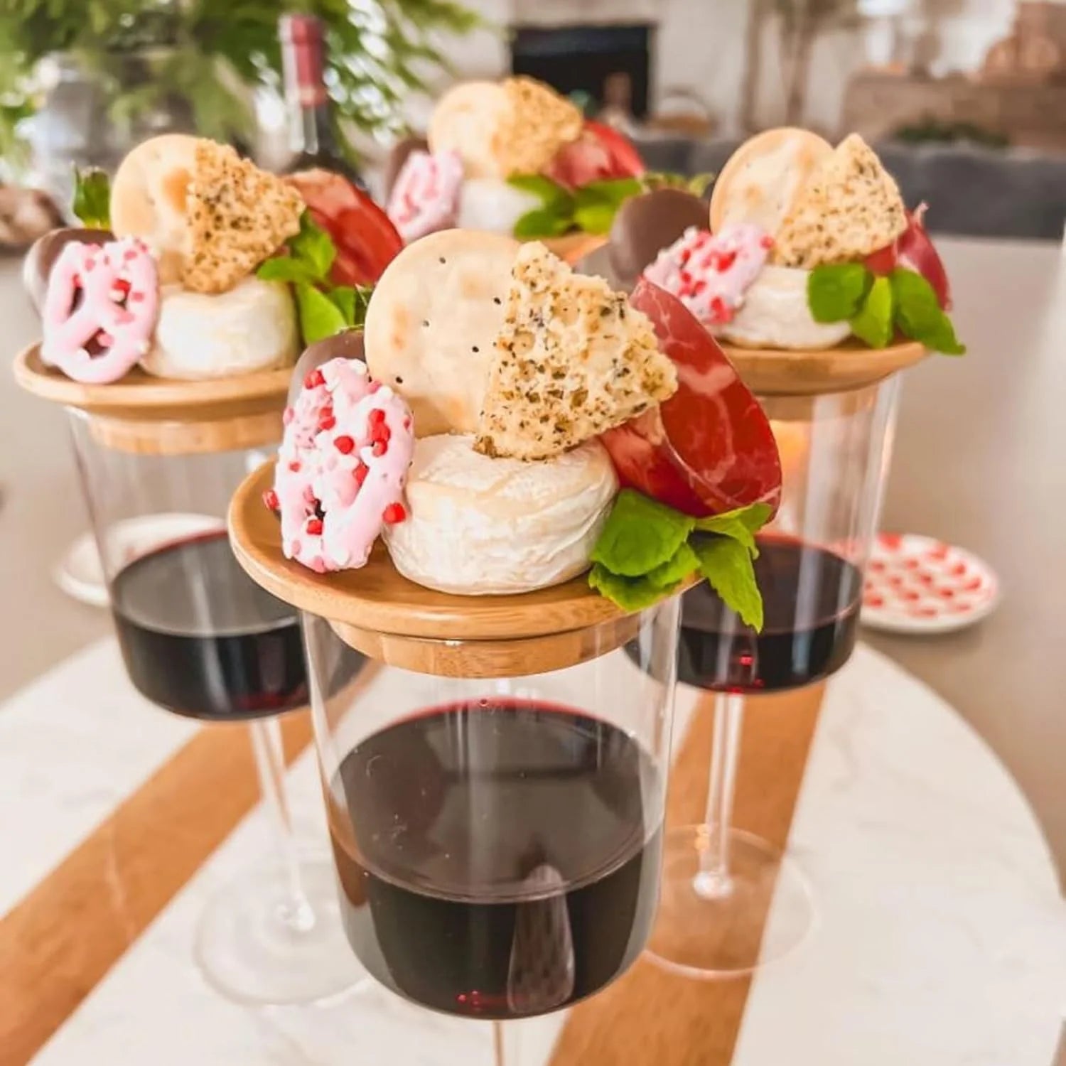 GlassBuddy™ Snack-and-Sip Harmony