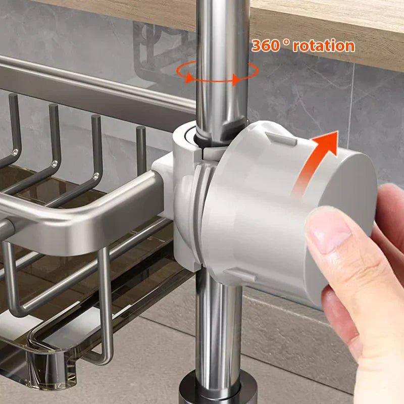 SinkTidy™ Aluminum Sink Organizer