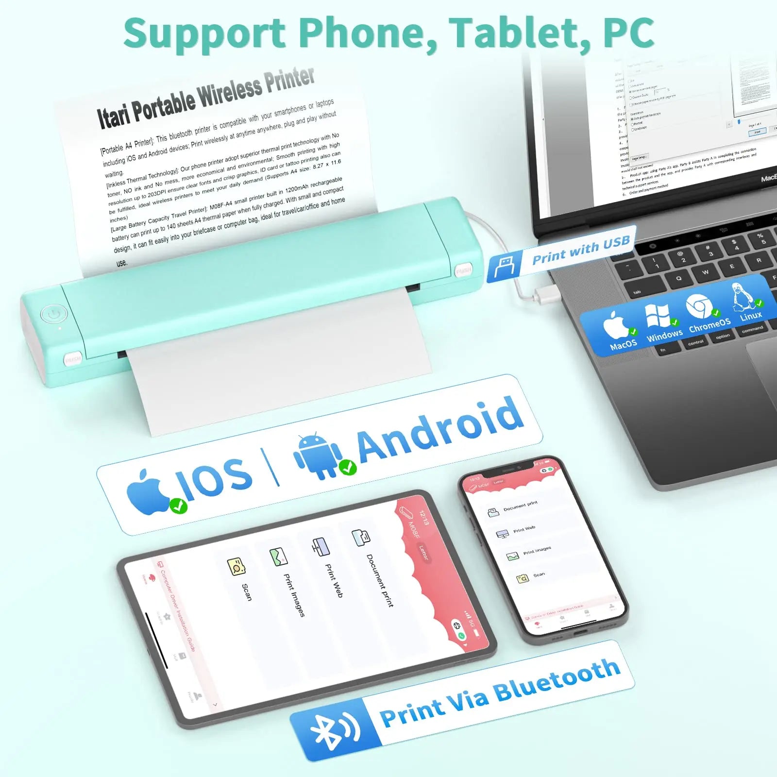 QuickPrint™ Thermal Handy Printer