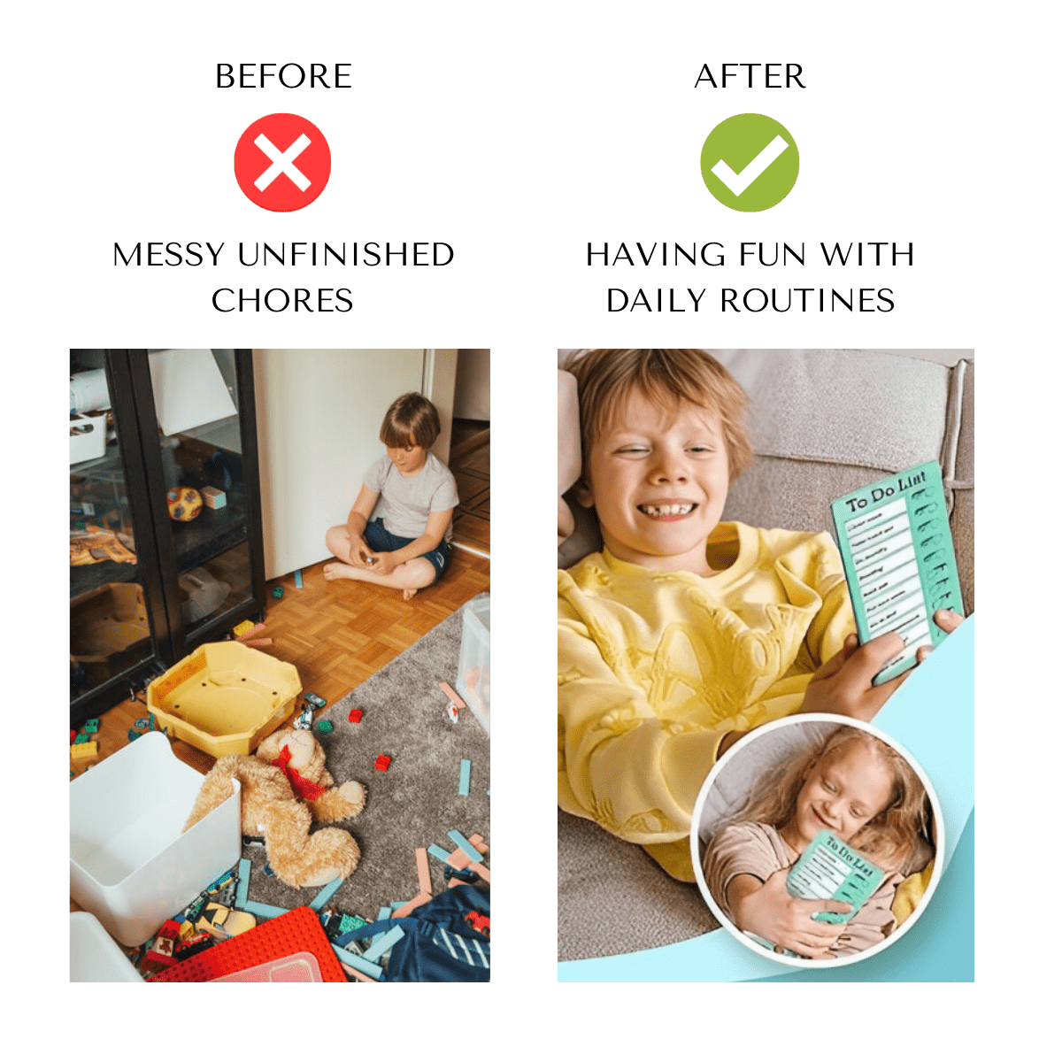 1+1 Free | KiddoList™ Interactive Chore Motivation