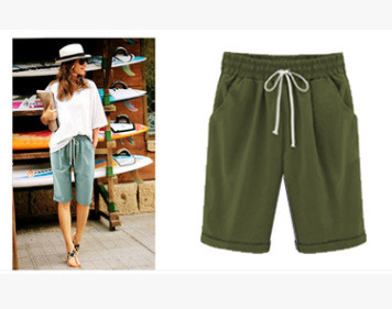 Anna™ Lose Cropped Shorts