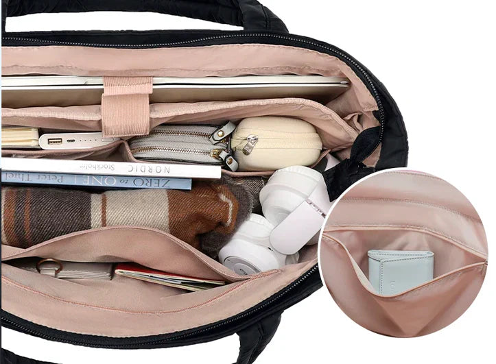 PufferFlex™ Spacious Puffer Bag