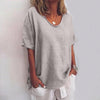 Classic blouse with a relaxed fit for women | short sleeve