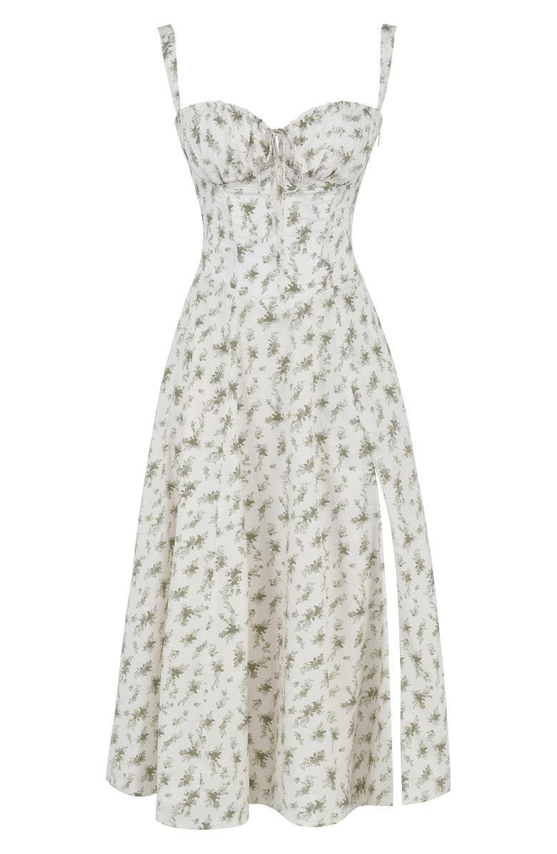 Arabella Tailliertes Damenkleid mit Schnürung und Herzausschnitt