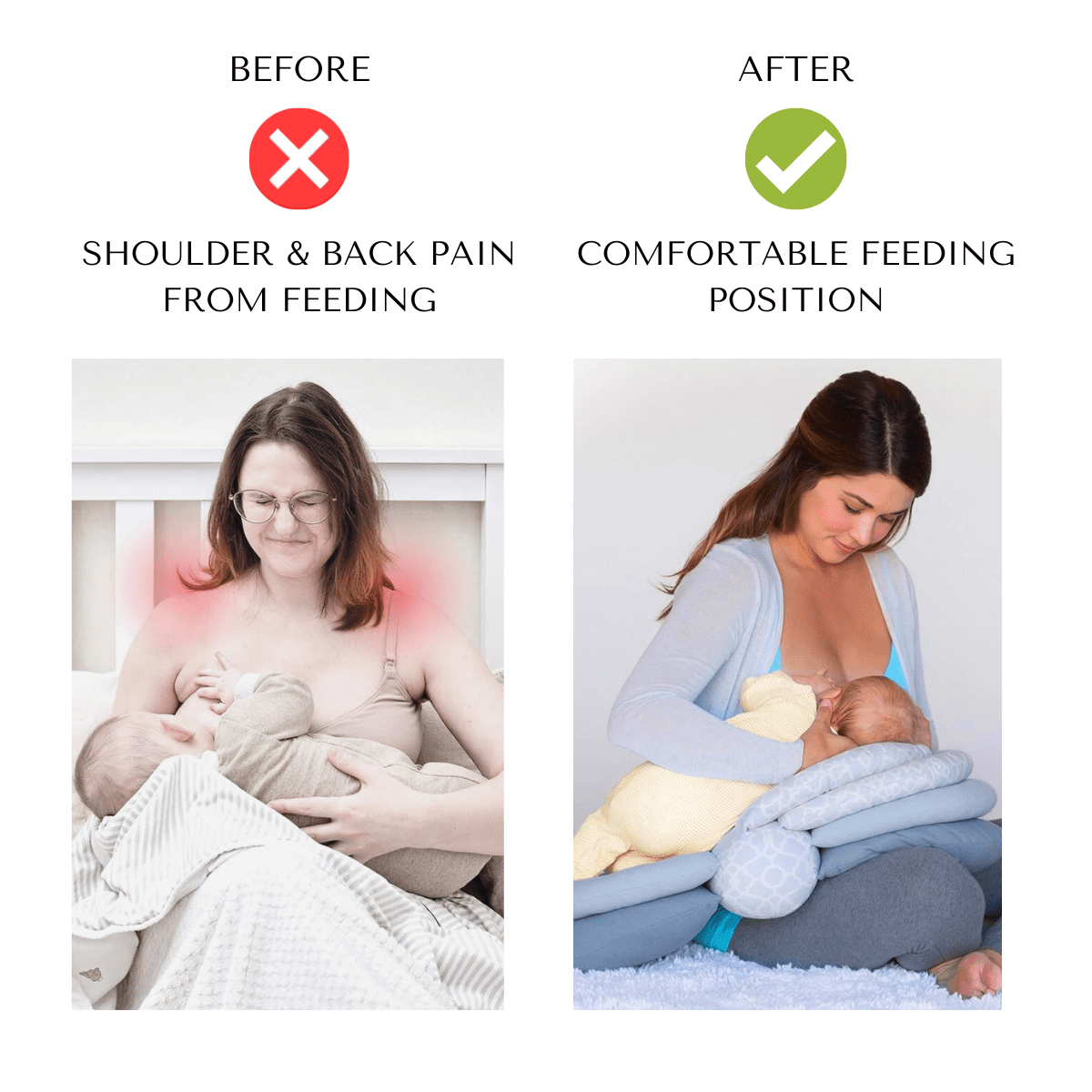 ButterflyCush™ Supportive Feeding Position