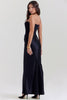 Renata – Off-shoulder Satin Corset Maxi Dress for Women