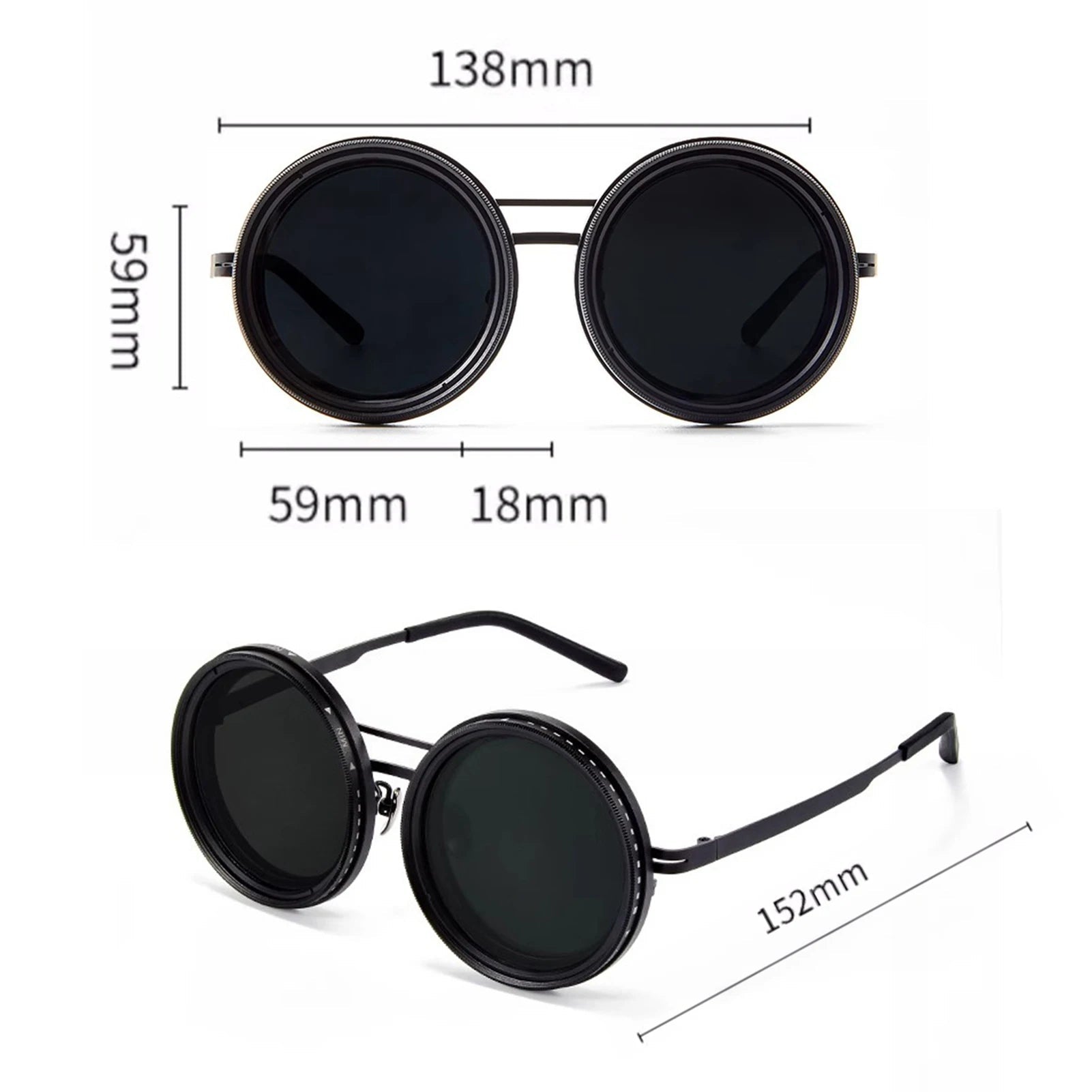RotoGlasses™ Sunglasses with Adjustable Tint