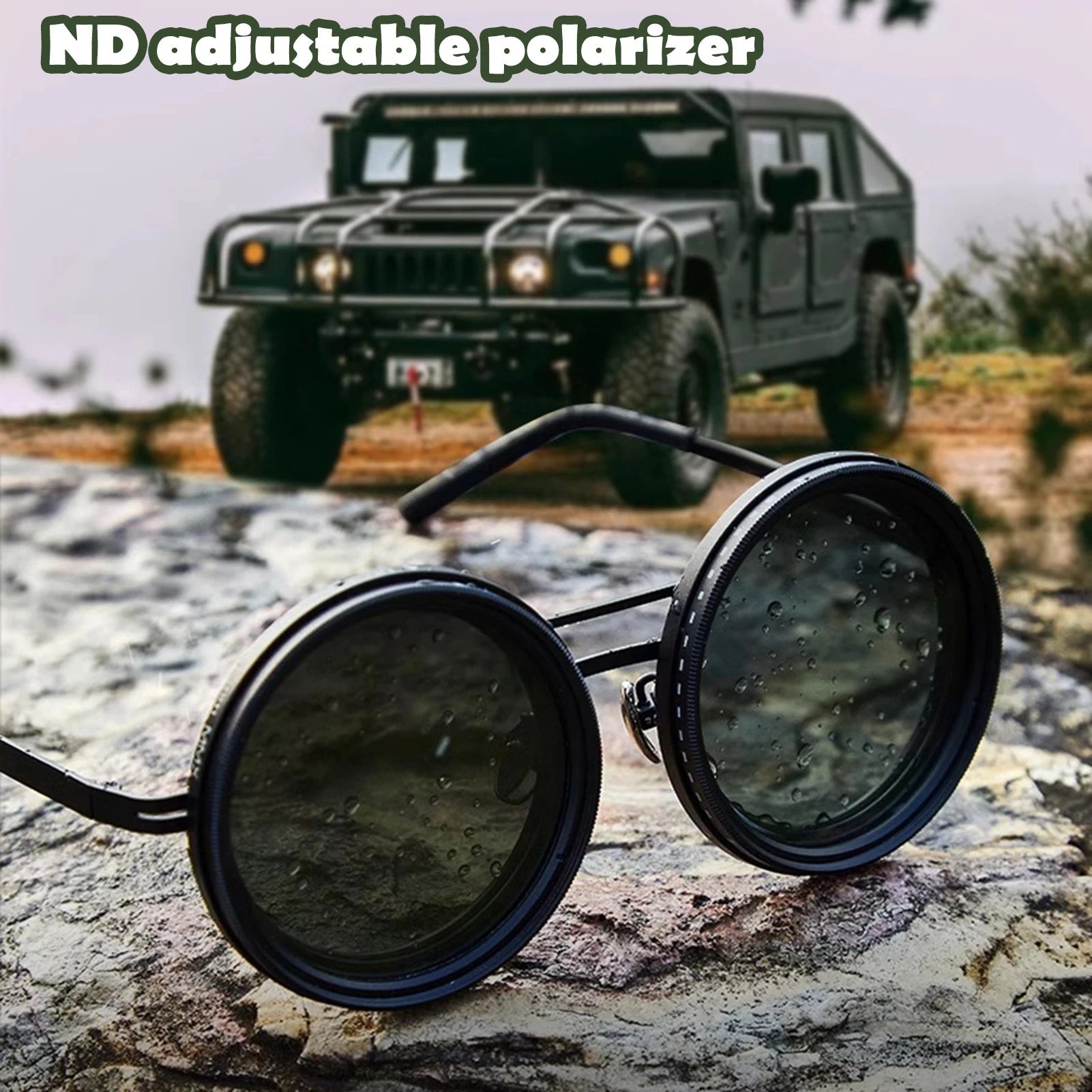 RotoGlasses™ Sunglasses with Adjustable Tint