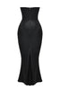 Renata – Off-shoulder Satin Corset Maxi Dress for Women