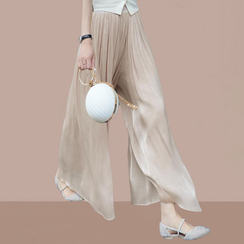 Charlotte™ Silk Wide-Leg Pants