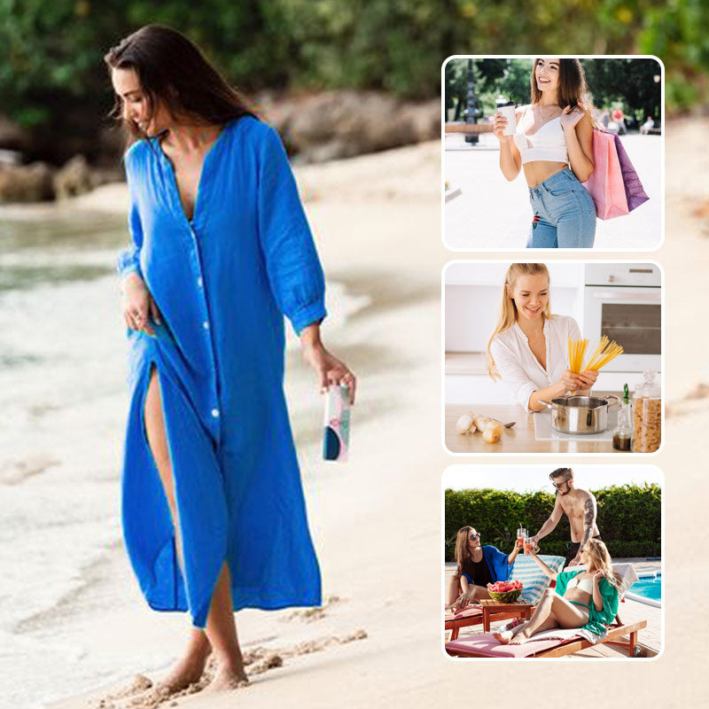 Victoria™ Breathable Loose Polo Dress