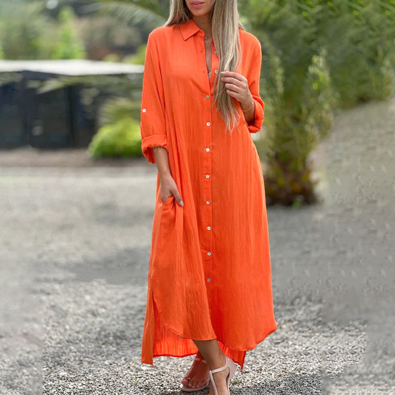 Victoria™ Breathable Loose Polo Dress