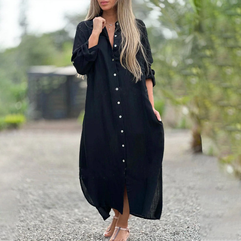 Victoria™ Breathable Loose Polo Dress