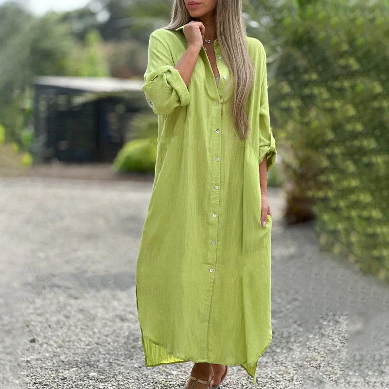 Victoria™ Breathable Loose Polo Dress