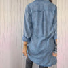 Claudia™ Denim Polo Jacket