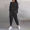 Ilse | Elegant Solid Design Two-Piece Leisure Suit for Women