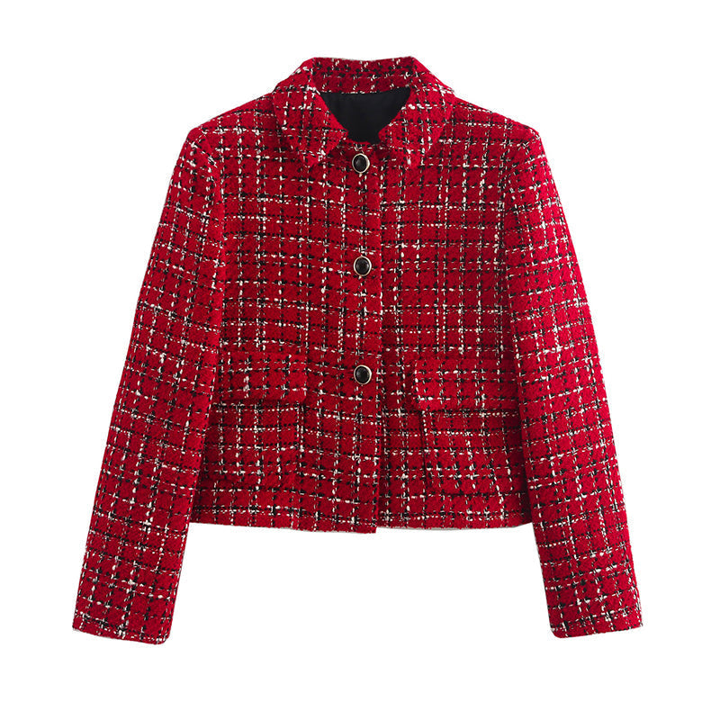 Claire™ Checked Blazer and Skort Set