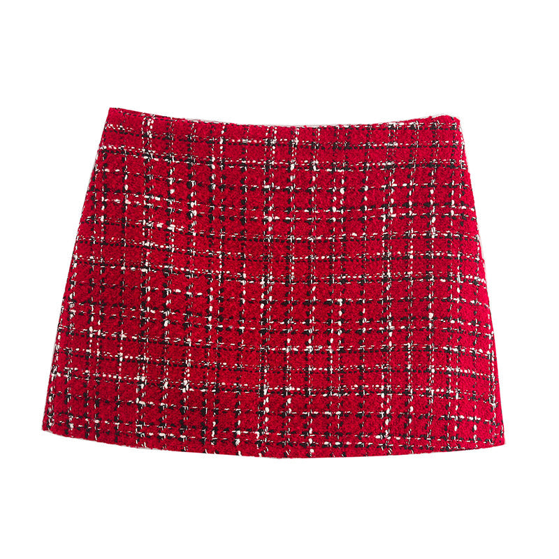 Claire™ Checked Blazer and Skort Set