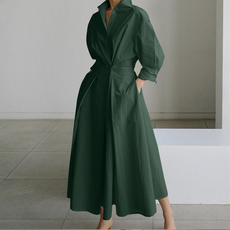 Clara™ Cotton Wrap Dress