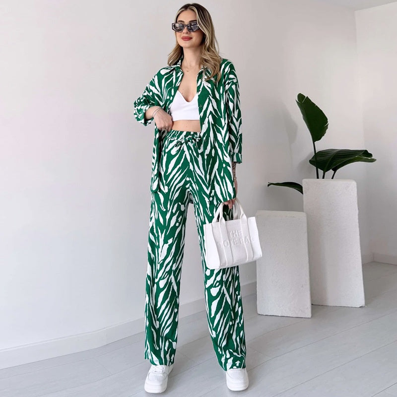 Elizabeth™ Zebra Pattern Outfit Set
