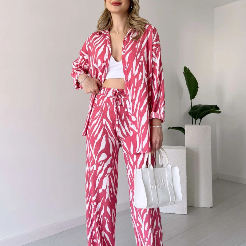 Elizabeth™ Zebra Pattern Outfit Set