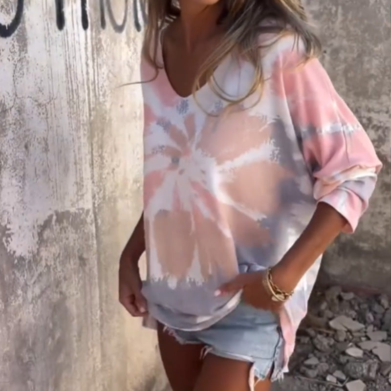 Saskia™ Comfortable V-Neck Blouse