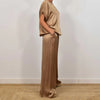 Doris™ Satin Blouse and Pants Set