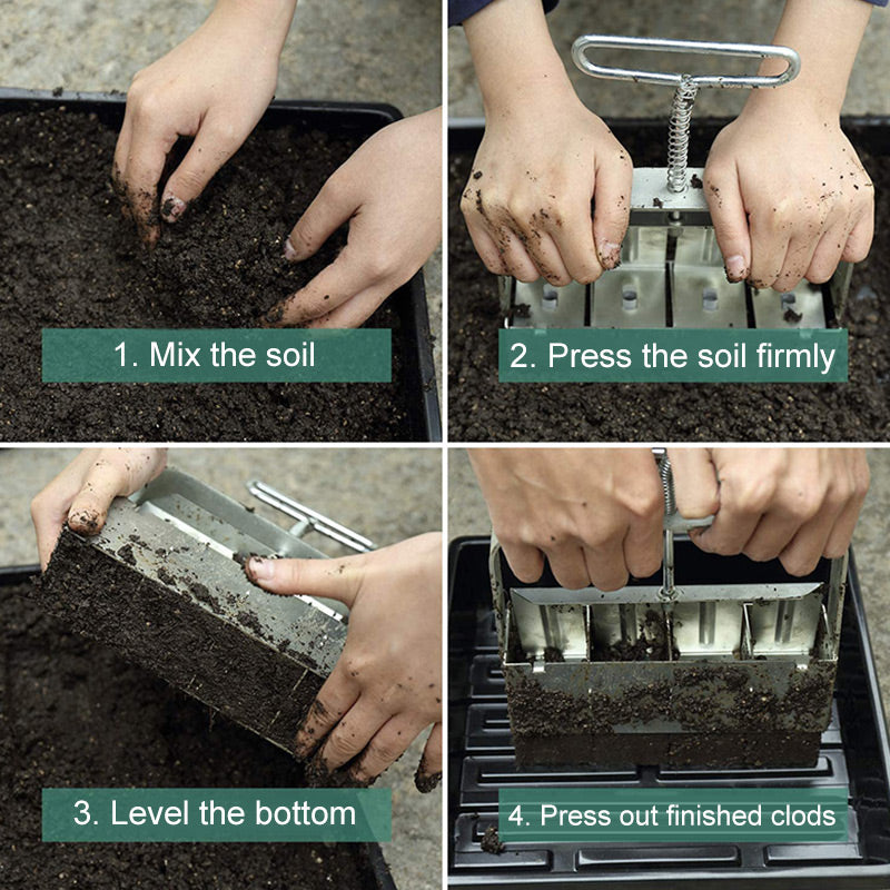 SoilPress™ Mess-Free Gardening Tool