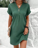 June™ – Women's V-Neck Dress Elegant Design & Comfortable Fabric