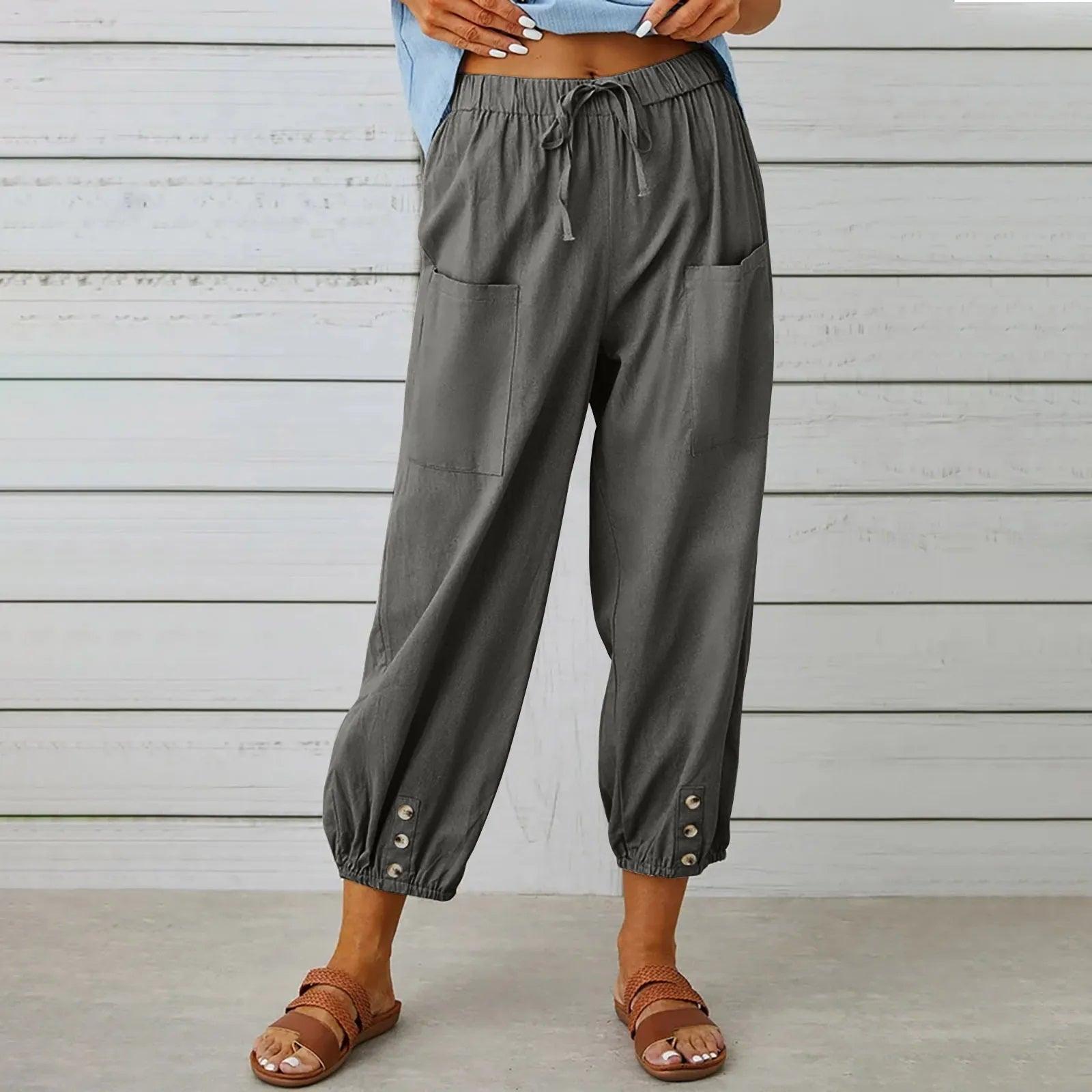 Emily™ Summer Linen Pants
