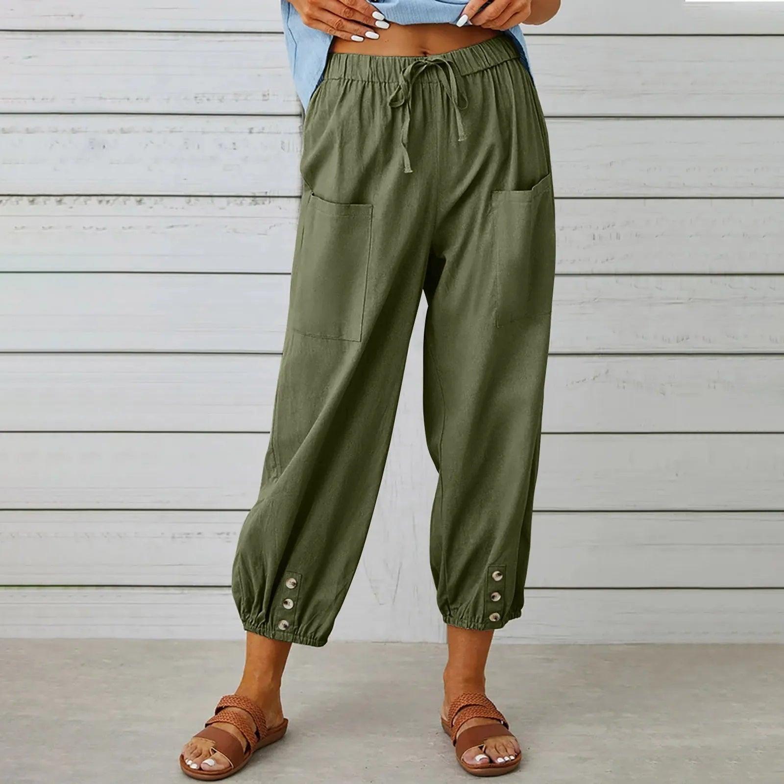 Emily™ Summer Linen Pants