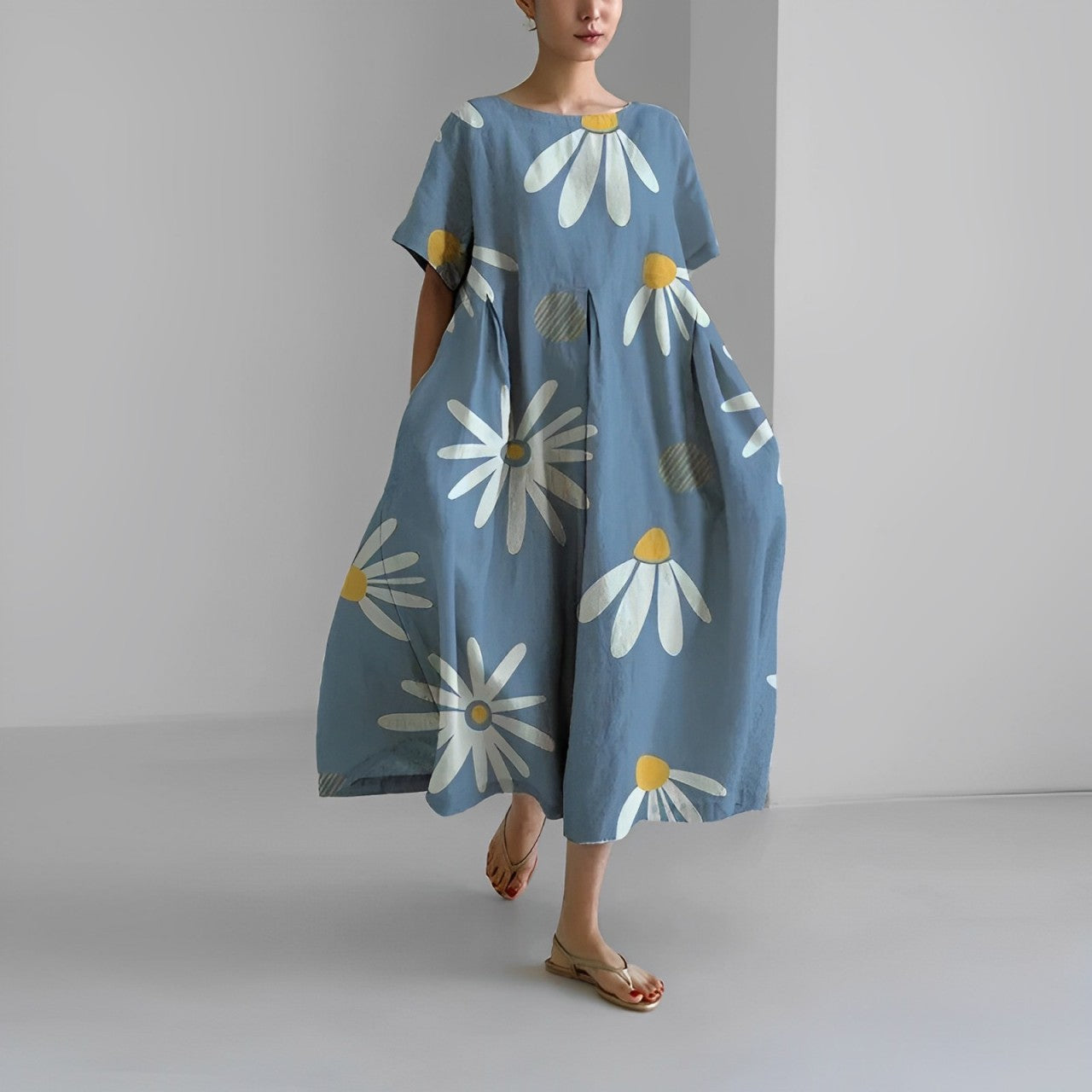 Amelia | Bohemian Flower Dress for Women