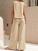 Two-piece Set with Top and Casual Pants for Women | Summer
